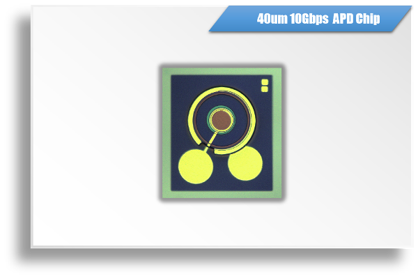 40um 10Gbps APD Chip For XG-PON ONU