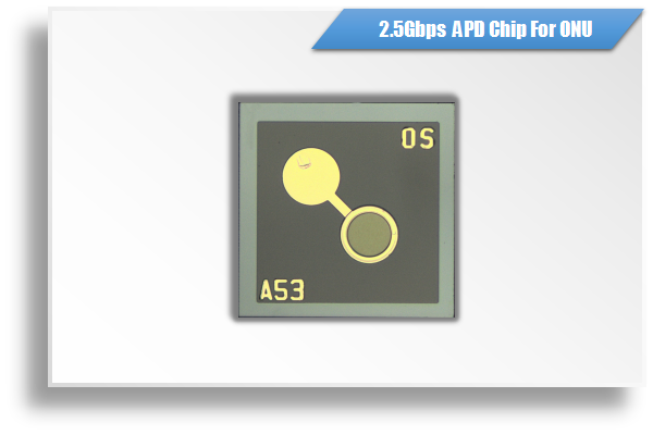 InGaAs 2.5Gbps APD Chip For GPON ONU